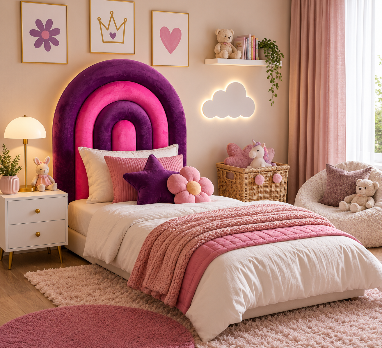 Rainbow Dream Headboard