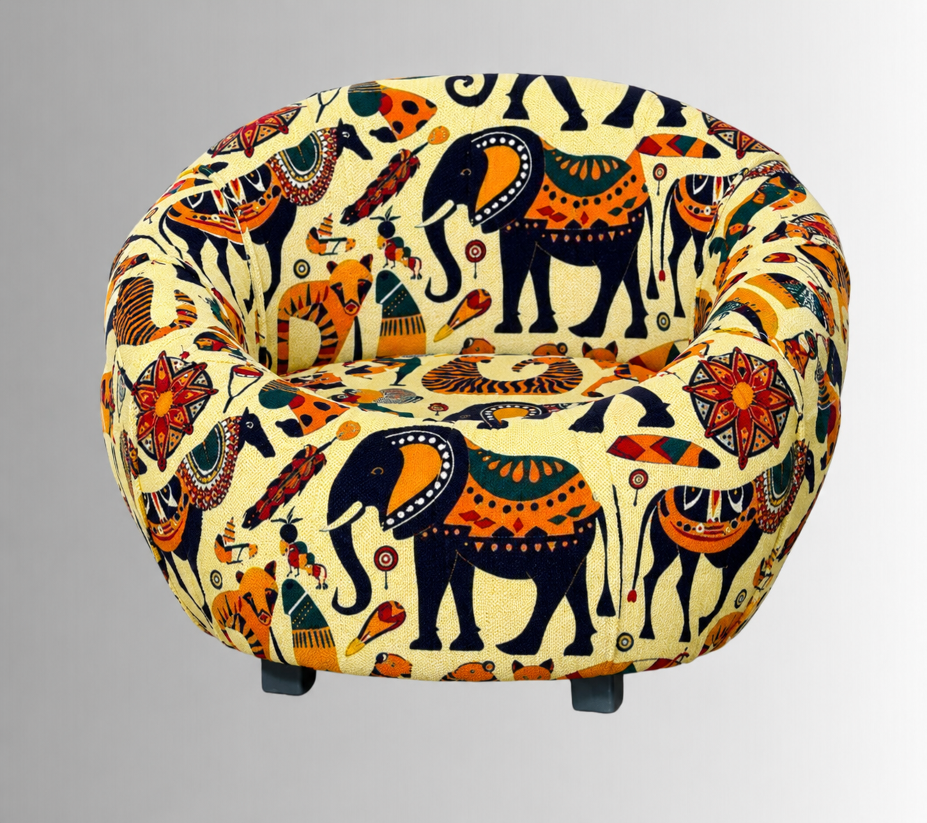 AFRICAN HERITAGE
ACCENT BARREL
CHAIR