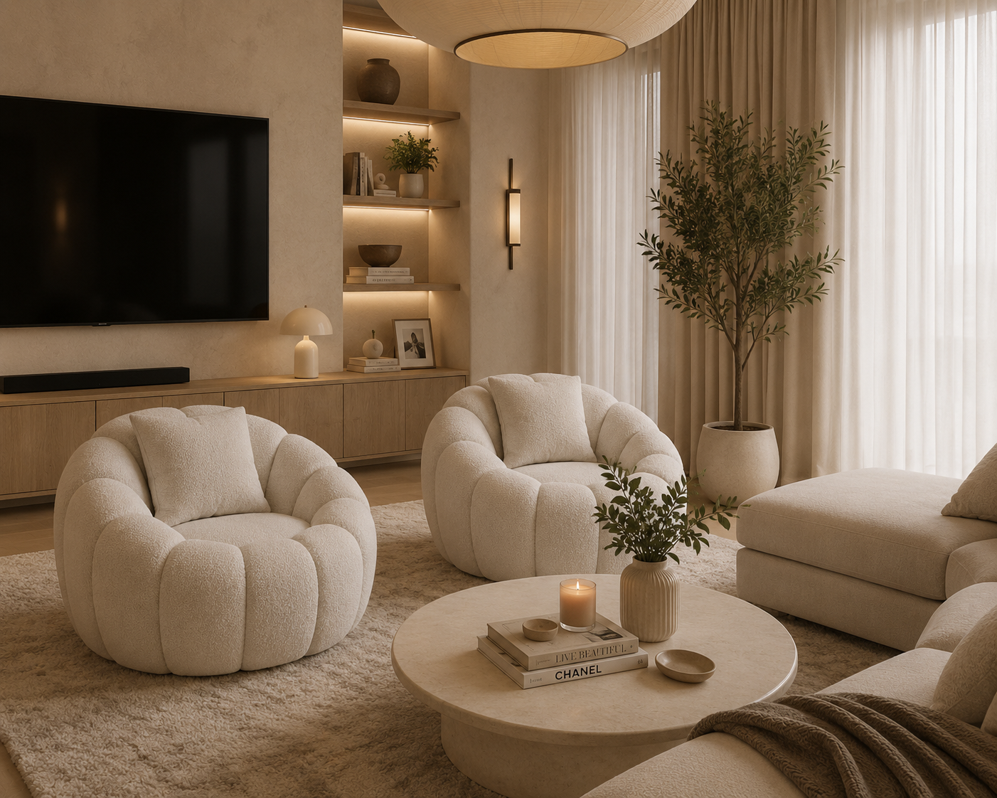Cloud Lounge Accent Chair Set
